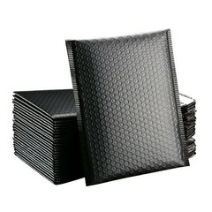 Пакет Бандерольный Армированный Черный 35x45 см