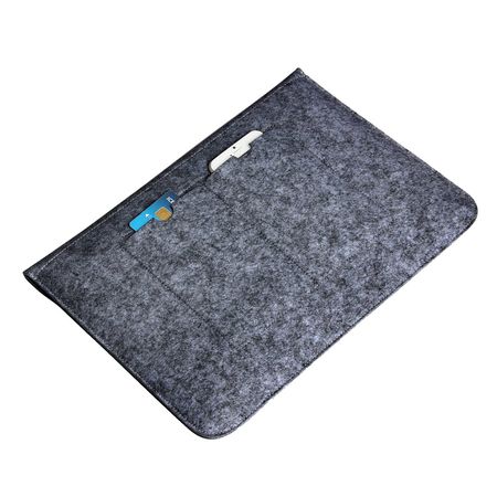 Чохол-конверт із повсті для MacBook 13.3" Dark Grey