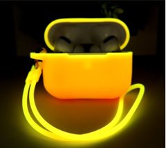 Чехол BlackPink для AirPods Pro 2 Светящийся Желтый теплый