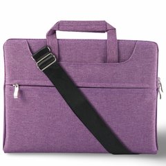 Сумка для ноутбука універсальна 13" з ручкою Фіолетова