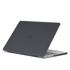 Чохол для MacBook Air 13" Карбон (2018 - 2020 | M1 | A1932 | A2337), Чорний