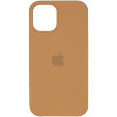 Чехол Silicone Case (AA) для Apple iPhone 12 Pro Max (6.7"), Золотой / Gold