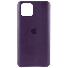 Кожаный чехол AHIMSA PU Leather Case Logo (A) для Apple iPhone 12 Pro Max (6.7"), Фиолетовый