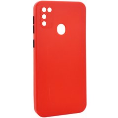 Чехол TPU Square Full Camera для Samsung Galaxy M30s / M21, Красный