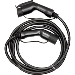 Зарядный кабель для электромобилей Type 1 - Type 2, 32A, 7.2кВт, 1 фазный, 5м, Renault Kangoo Phase 1 EV.
