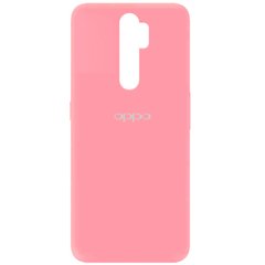Чехол Silicone Cover My Color Full Protective (A) для Oppo A5 (2020) / Oppo A9 (2020), Розовый / Pink