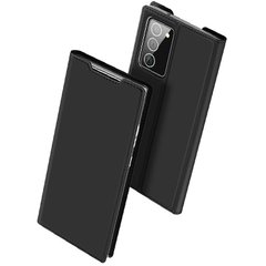 Чехол-книжка Dux Ducis с карманом для визиток для Samsung Galaxy Note 20, Черный