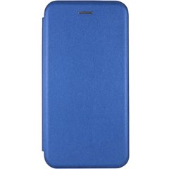 Кожаный чехол (книжка) Classy для Samsung Galaxy A02s, Синий