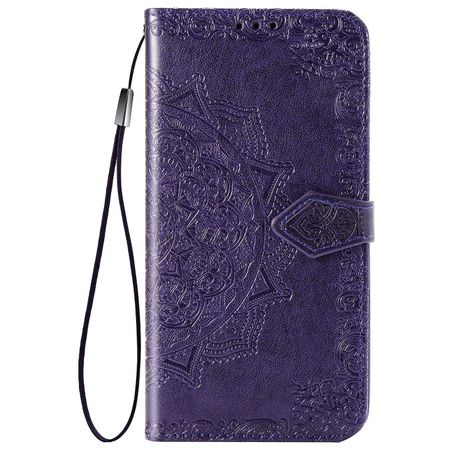 Кожаный чехол (книжка) Art Case с визитницей для Samsung G950 Galaxy S8, Фиолетовый