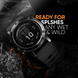 Силіконовий ремінець QuickFit 26 мм для Garmin Fenix 7X/6X/5X, Enduro 2, Tactix, Descent, Epix Pro, Чорний