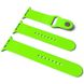 Силиконовый ремешок для Apple Watch Sport Band 38 | 40 | 41 mm (S/M & M/L) 3pcs, Салатовый / Neon green