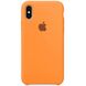 Чехол Silicone Case для iPhone X | XS Оранжевый - Papaya