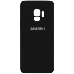 Чехол Silicone Cover My Color Full Camera (A) для Samsung Galaxy S9, Черный / Black