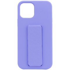 Чехол Silicone Case Hand Holder для Apple iPhone 12 Pro Max (6.7"), Сиреневый / Dasheen