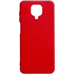Силиконовый чехол Candy для Xiaomi Redmi Note 9s / Note 9 Pro / Note 9 Pro Max, Красный
