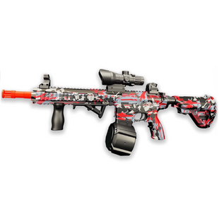 Іграшковий дитячий автомат - гель бластер M4A1,, Red pixel