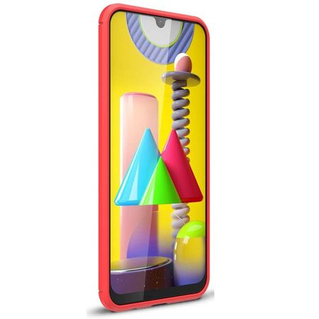 TPU чехол iPaky Slim Series для Samsung Galaxy M31, Красный