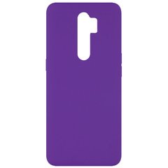 Чехол Silicone Cover Full without Logo (A) для Oppo A5 (2020) / Oppo A9 (2020), Фиолетовый / Purple