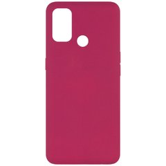 Чехол Silicone Cover Full without Logo (A) для Oppo A53 / A32 / A33, Бордовый / Marsala