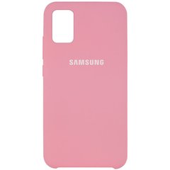Чехол Silicone Cover (AAA) для Samsung Galaxy A31, Розовый / Pink