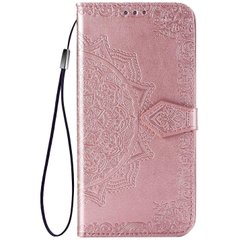Кожаный чехол (книжка) Art Case с визитницей для Samsung Galaxy A02s, Розовый