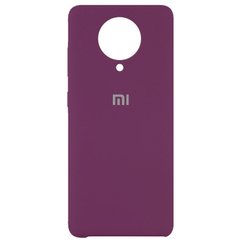 Чехол Silicone Cover (AAA) для Xiaomi Redmi K30 Pro / Poco F2 Pro, Фиолетовый / Grape