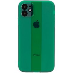 Чехол TPU Glossy Line Full Camera для Apple iPhone 12 (6.1"), Зеленый