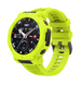 Силіконовий ремінець Armor Sport із захисним корпусом для Amazfit T-Rex 3 Pro, 22 мм, салатовий