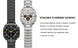 Металевий браслет Butterfly для Samsung Galaxy Watch 8 Classic 46 мм, red line