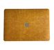 Чехол накладка c эко кожи на MacBook Air 15 (A2941), Рыжий