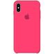 Чехол Silicone Case для iPhone X | XS Розовый - Barbie pink