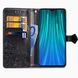 Кожаный чехол (книжка) Art Case с визитницей для Xiaomi Redmi Note 8 Pro, Черный