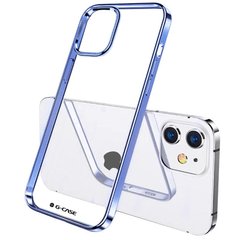 TPU чехол G-Case Shiny Series для Apple iPhone 12 mini (5.4"), Синий