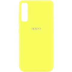 Чехол Silicone Cover My Color Full Protective (A) для Oppo Reno 3 Pro, Желтый / Flash