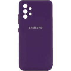 Чехол Silicone Cover My Color Full Camera (A) для Samsung Galaxy A32 4G, Фиолетовый / Purple