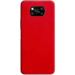 Силиконовый чехол Candy для Xiaomi Poco X3 NFC / Poco X3 Pro, Красный