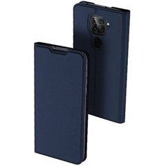 Чехол-книжка Dux Ducis с карманом для визиток для Xiaomi Redmi Note 9 / Redmi 10X, Синий