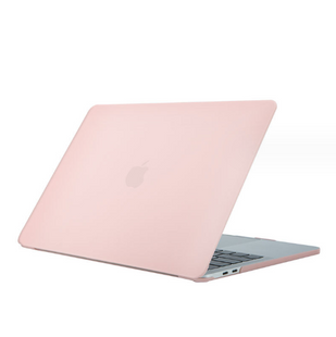Чехол на Macbook AIR 15 (A2941) матовый, Светло-розовый.