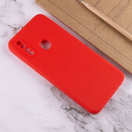 Силиконовый чехол Candy Full Camera для Oppo A31, Красный / Red