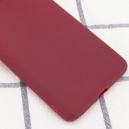 Силиконовый чехол Candy для Xiaomi Poco M4 Pro 5G, Бордовый