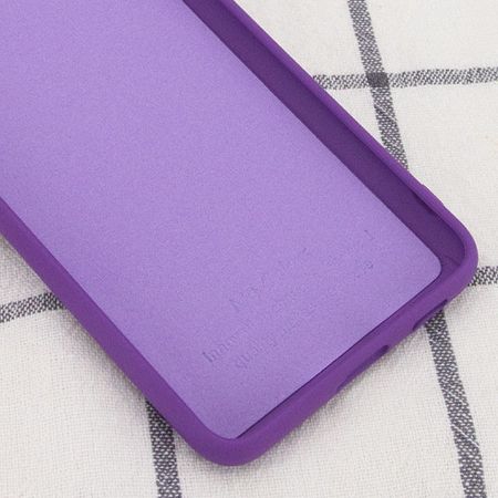 Чехол Silicone Cover Full without Logo (A) для Huawei Y5p, Фиолетовый / Purple