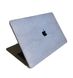 Чохол накладка з еко шкіри на MacBook Air 15 (A2941), Блакитний, MacBook Air 15 (A2941)