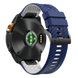 Силіконовий ремінець з карбоновим візерунком 26 мм для Garmin Fenix / Enduro / Tactix, Blue