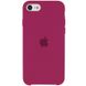 Чехол Silicone Case для iPhone 7 | 8 | SE 2020 Красный - Rose Red