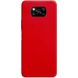 Силиконовый чехол Candy для Xiaomi Poco X3 NFC / Poco X3 Pro, Красный