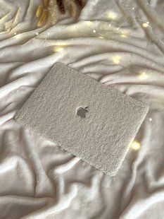 Чохол-накладка тканинний Teddy Fabric PRO для MacBook Pro 13.3, Айворі