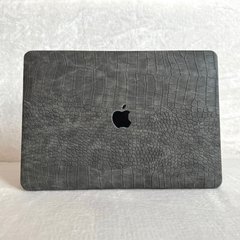 Чехол накладка c эко кожи на MacBook Air 15 (A2941), Серый