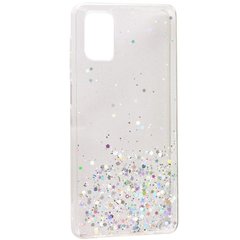 TPU чехол Star Glitter для Samsung Galaxy M51, Прозрачный