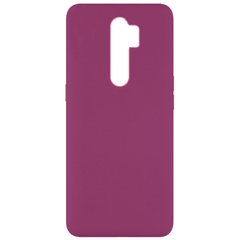 Чехол Silicone Cover Full without Logo (A) для Oppo A5 (2020) / Oppo A9 (2020), Бордовый / Marsala