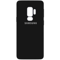 Чехол Silicone Cover My Color Full Camera (A) для Samsung Galaxy S9+, Черный / Black